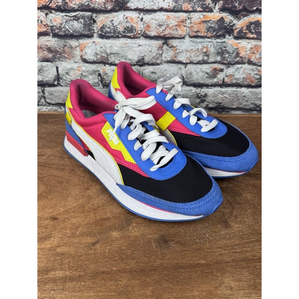 Puma Women's Future Rider Candy Bar Jr Vibrant Colorful Sneakers Shoes 7.5